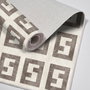 Mijölnir Juego de alfombras de baño Beige y Visón